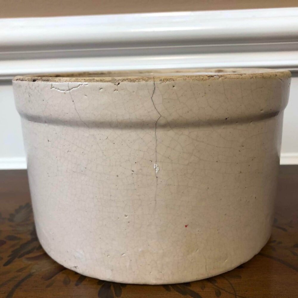 Antique stoneware crock - Pittsburg Pottery Diamond Brand 1 gallon - Picture 6 of 13